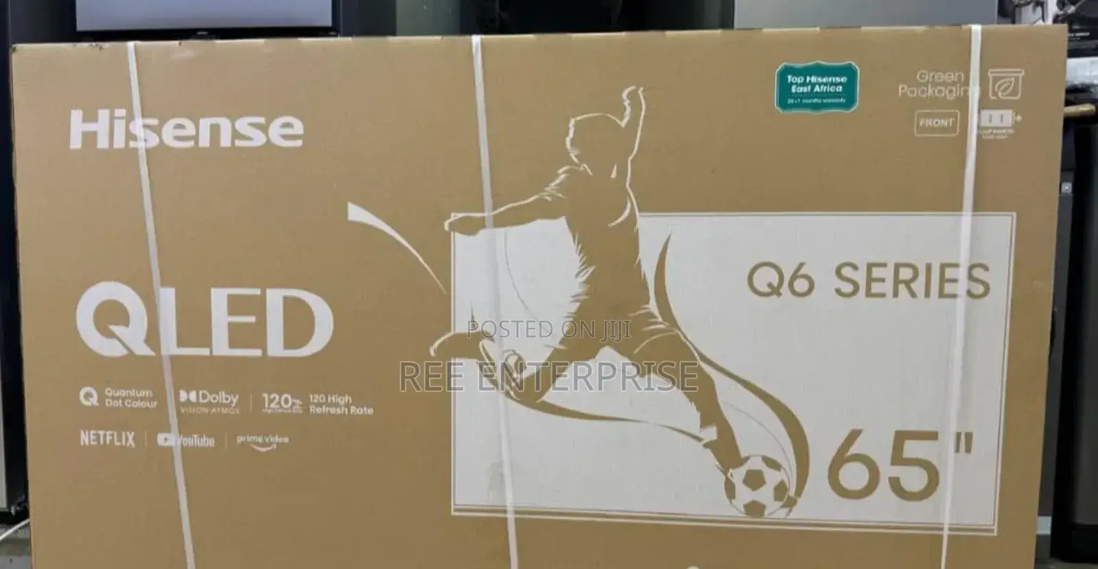 Best Hisense 65" Smart Qled Q6 Series