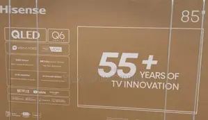 *Hisense 85" Smart Qled Q6 Series