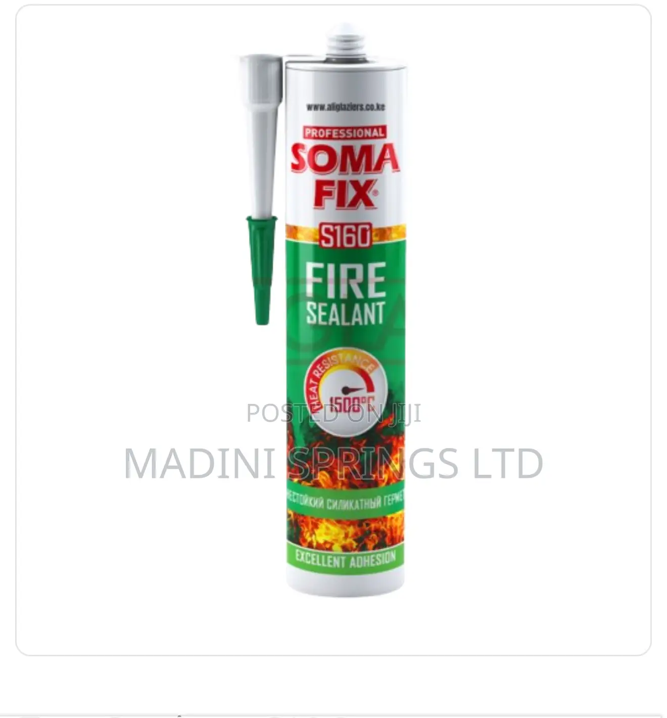 Somafix S160 Fire Proof Sealant(Seals Cracks Joints on High Temp)