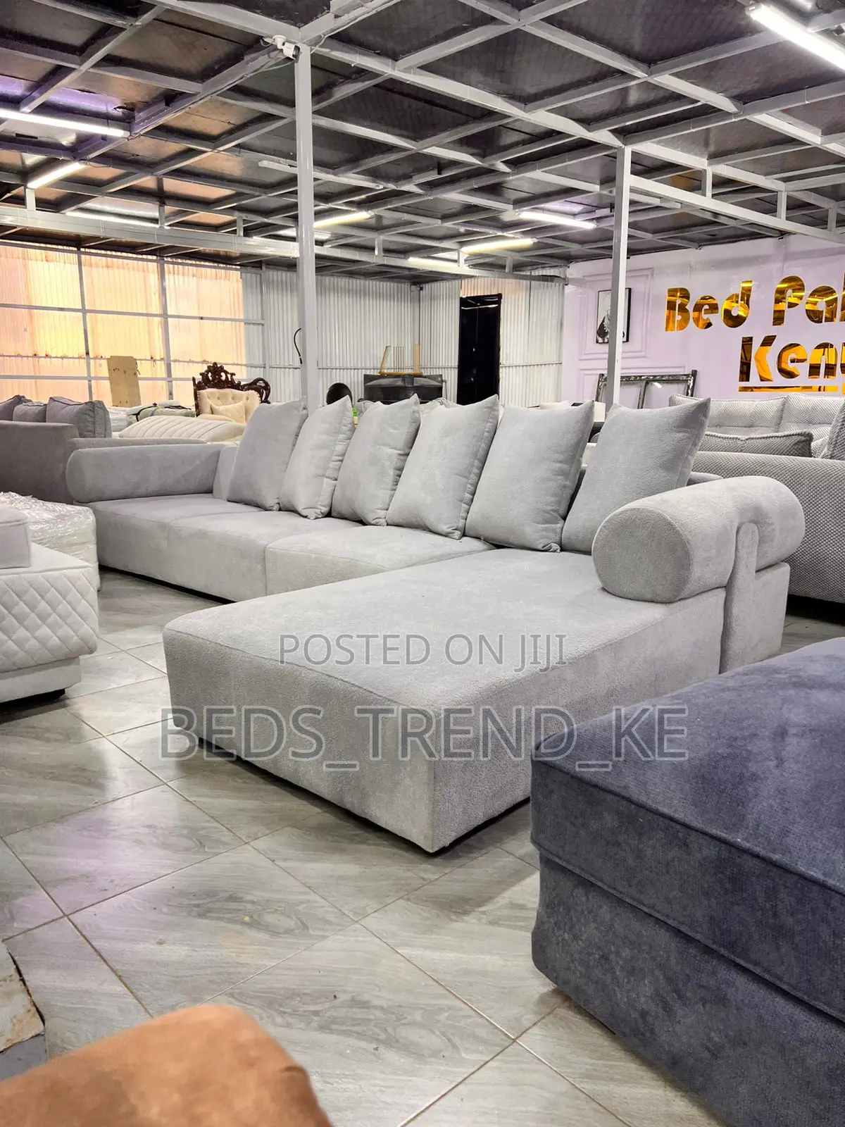 Enjoyable 6 Seater L Seat Sofa