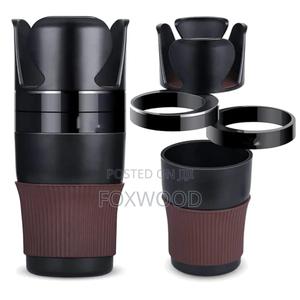 Adjustable 5-1 Multifunction Rotating Car Cup Holder. - thumbnail 2