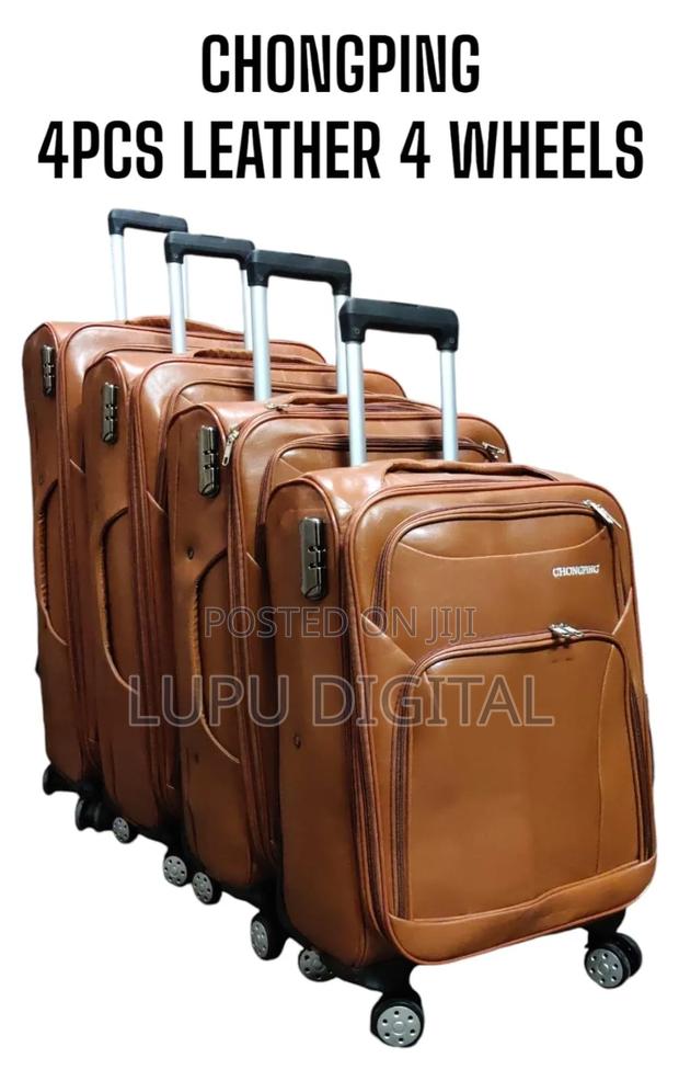 Chongping Leather 4 Piece Suitcases - main view