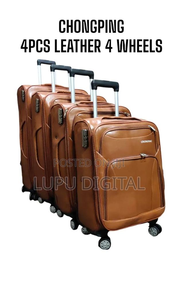 Chongping Leather 4 Piece Suitcases - thumbnail 2