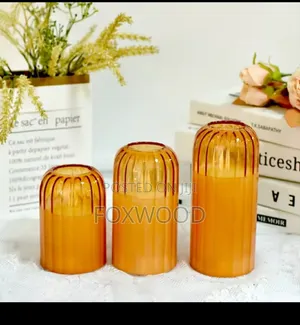 3 in 1 Advanced Glass Led Decor Lighting Candle