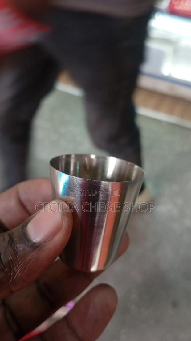 Steel Tot Glass