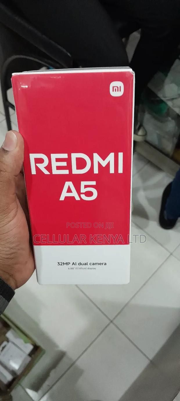 New Xiaomi Redmi A5 4G 64 GB Black - thumbnail 3