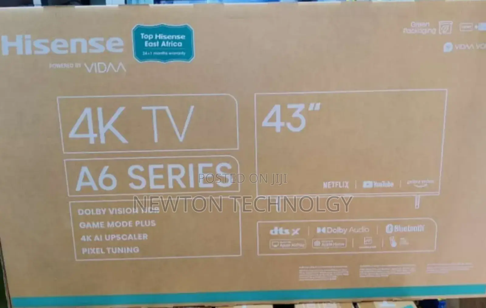 Hisense 43 Smart Tv A6 Series