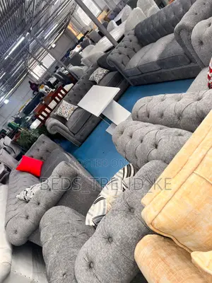 Intuitive 7 Seater Chester Sofa Set 3,2,1,1