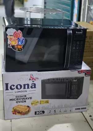 30 Litres Icona Digital Microwave With Grill