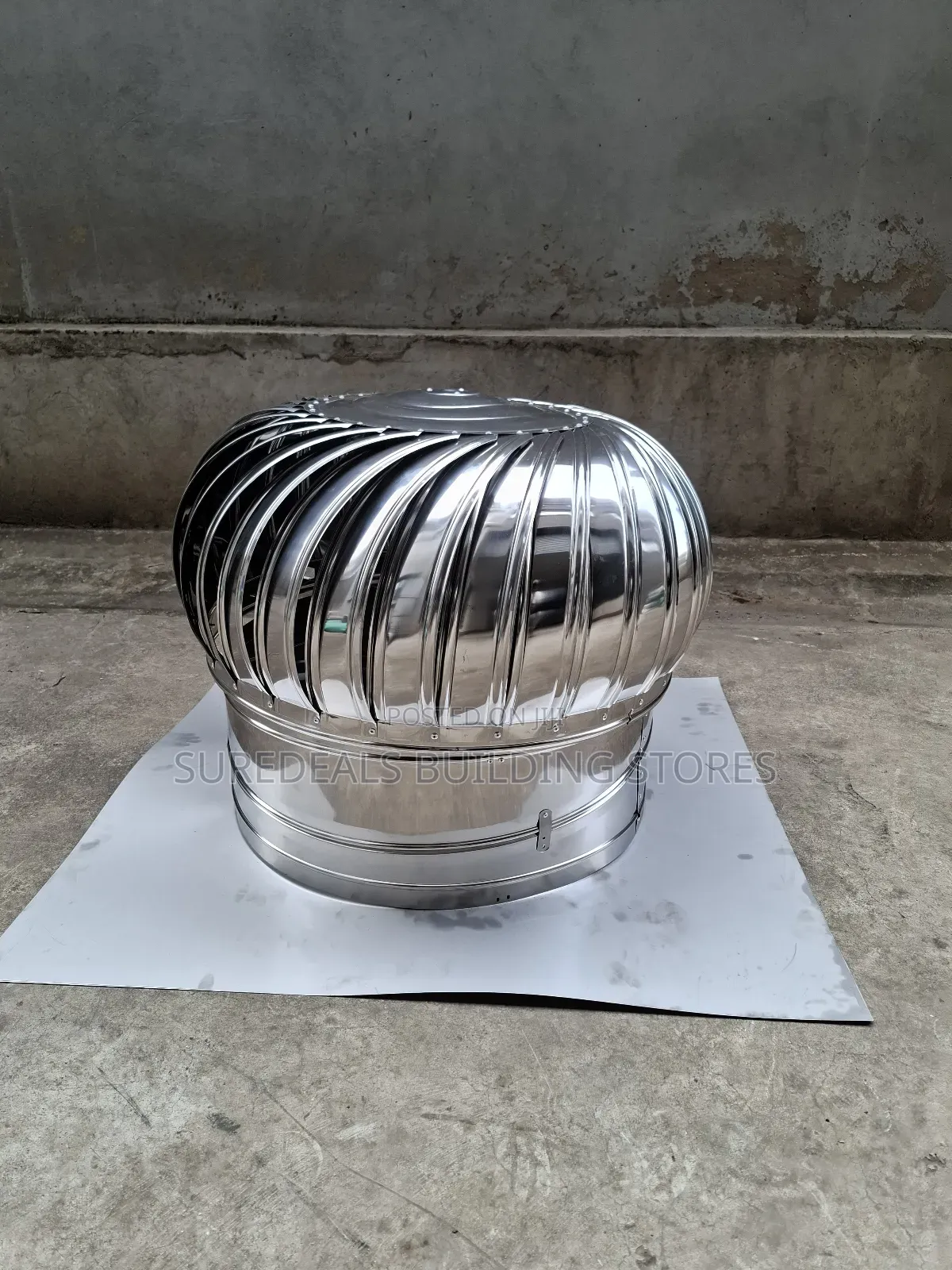 Cyclone Roof Ventilator (Wind Driven)
