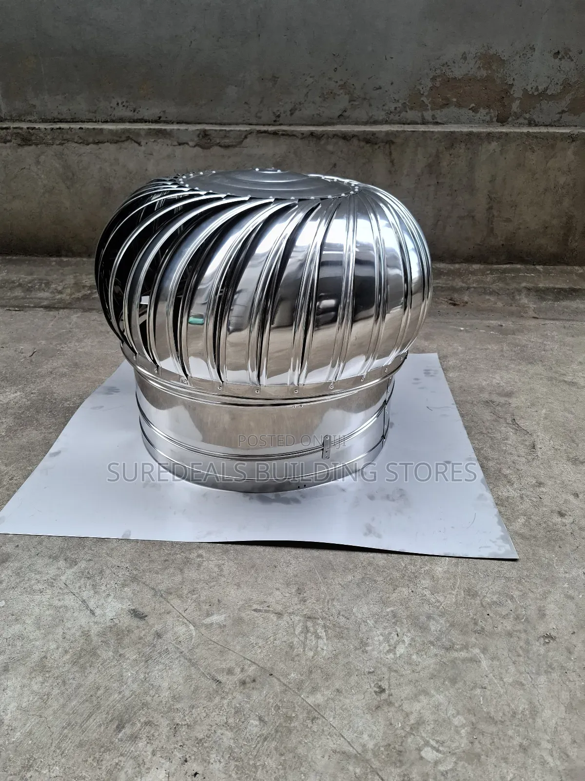 Cyclone Roof Ventilator (Wind Driven)