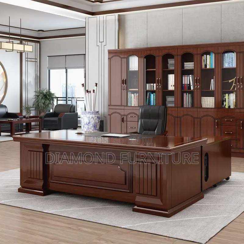 Office Desk;1.8m High-End Executive Desk