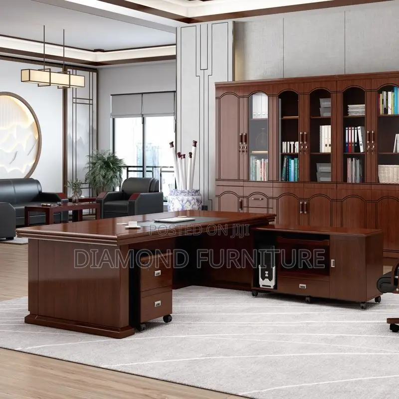 Office Desk;1.8m High-End Executive Desk