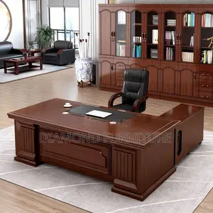 Office Desk;1.8m High-End Executive Desk