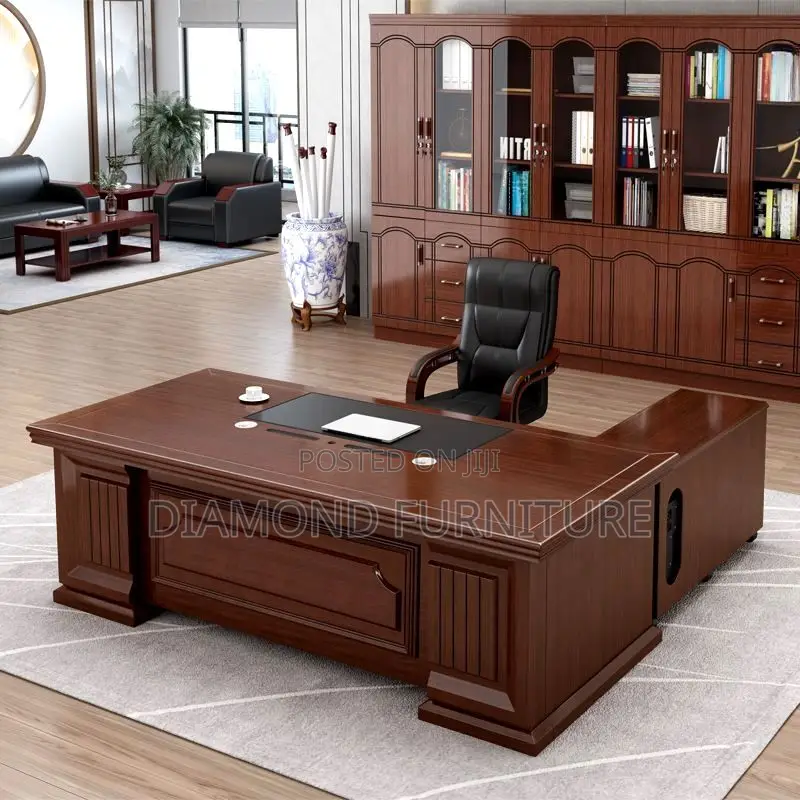 Office Desk;1.8m High-End Executive Desk