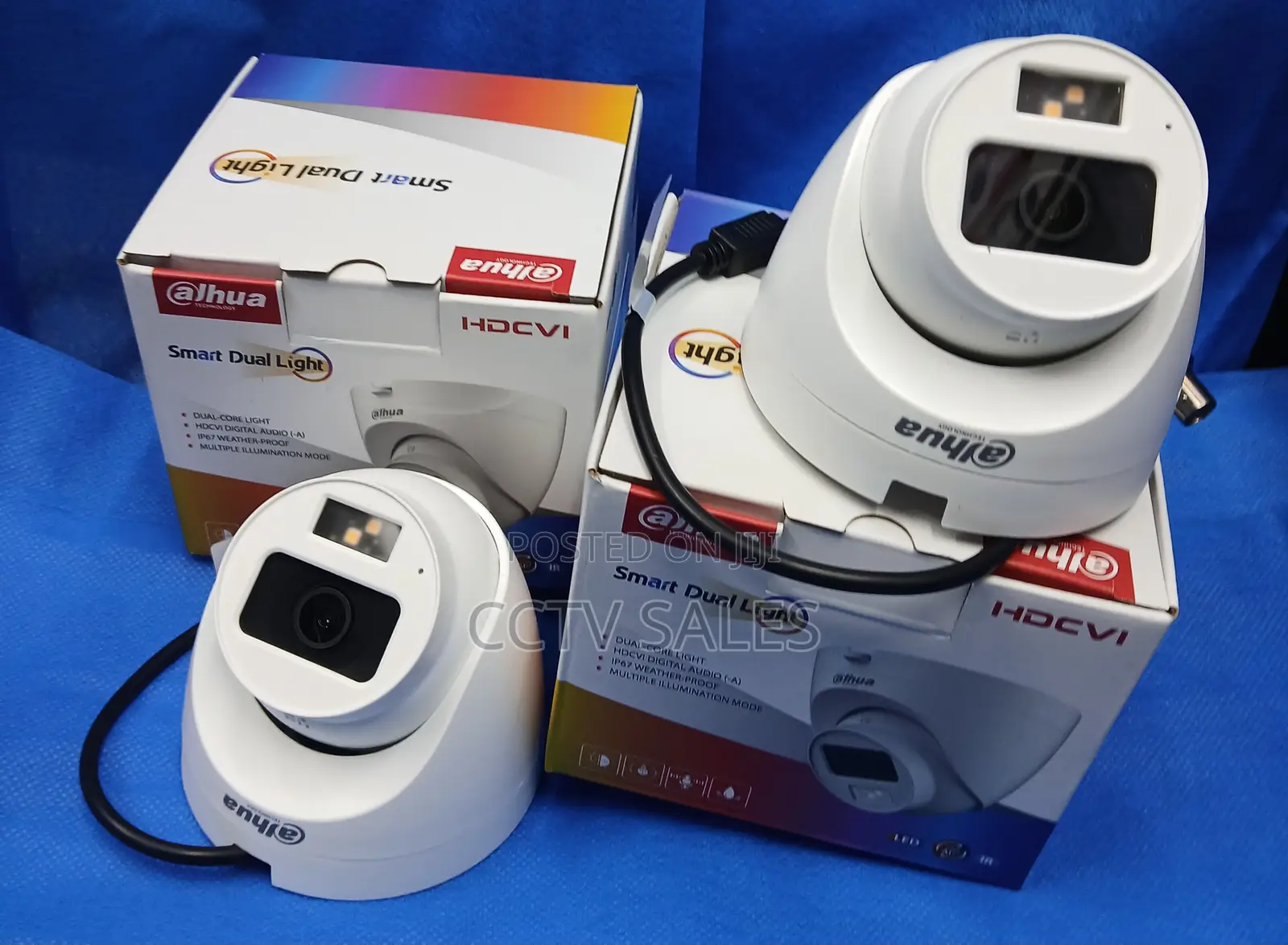 Surveillance Dahua Indoor CCTV Camera Dh-Hac-Hdw1200clqp-Il-a Audio