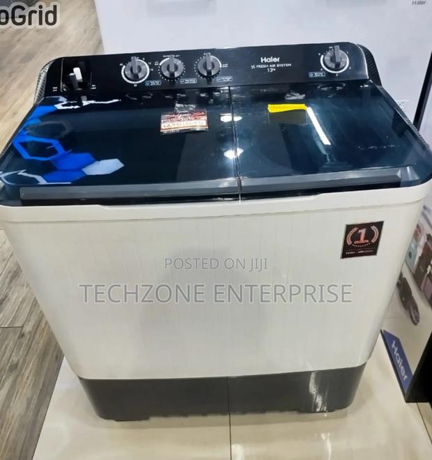 Haier 13kg Semi Auto Washing Machine Twin Tub Htw130-M1217 Warranty,