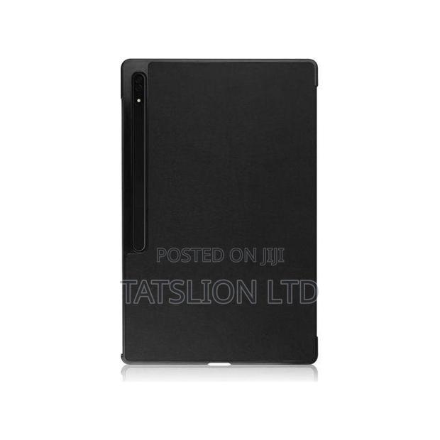 Samsung Galaxy Tab S8 Ultra Smart Cover Case Leather Case - thumbnail 2