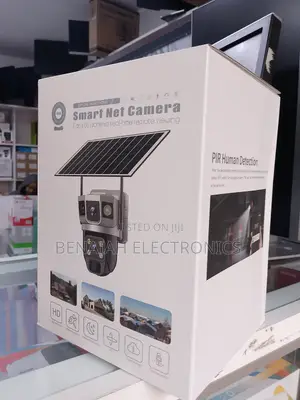 Solar CCTV Camera With 10 Meters Sensor to Trigger an Alarm