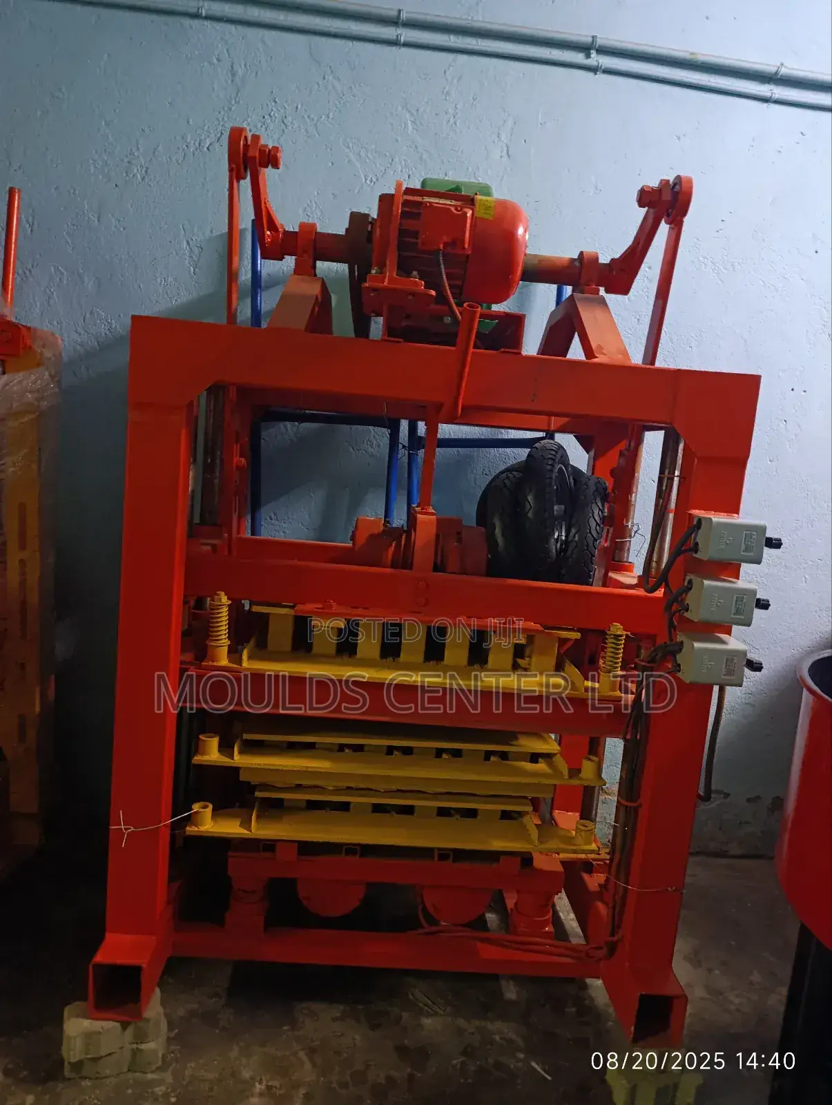 Heavy Duty Block Machine