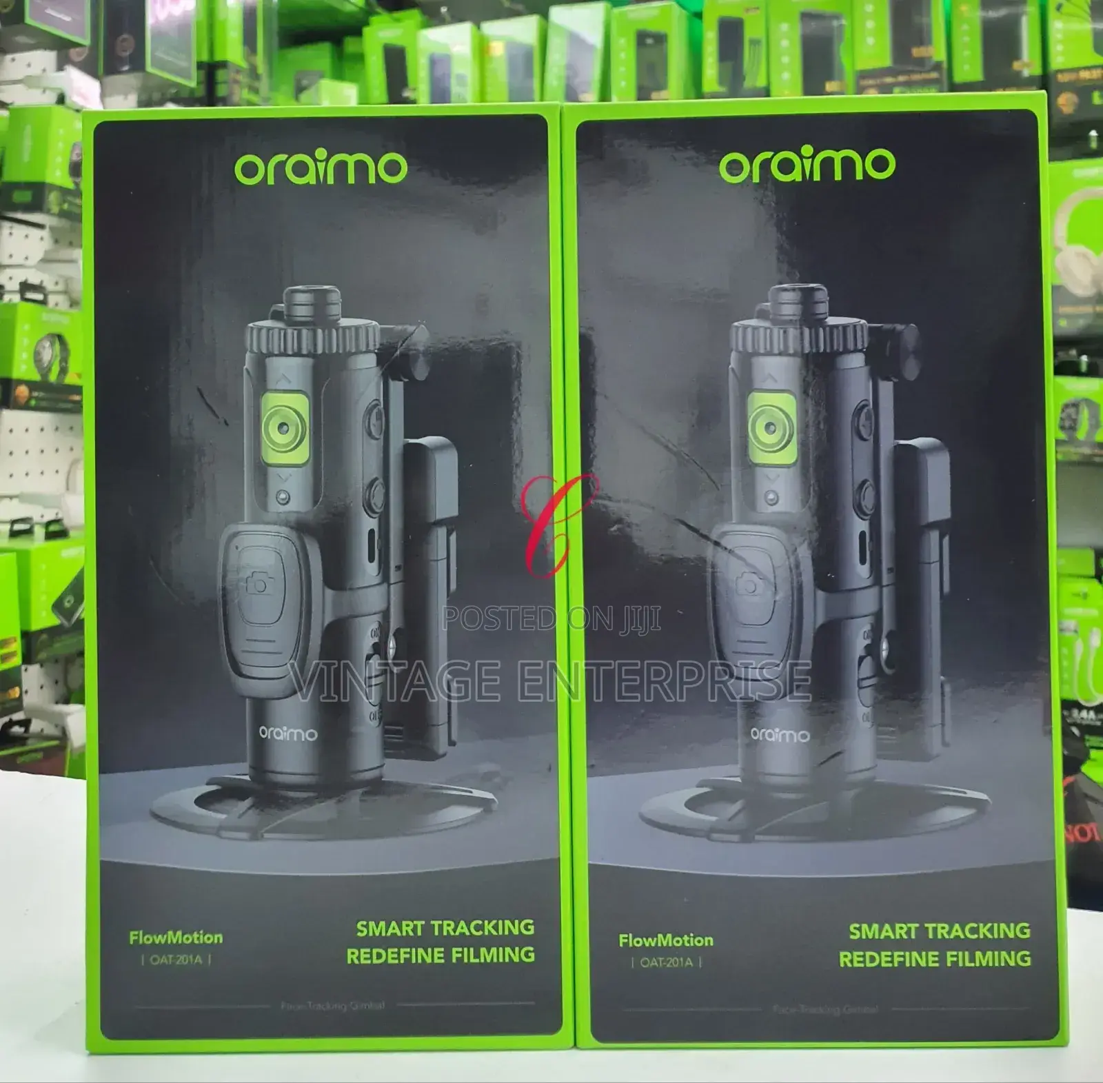 Oraimo Flow Motion Oat-201a Smart *Face-Tracking* Gimbal