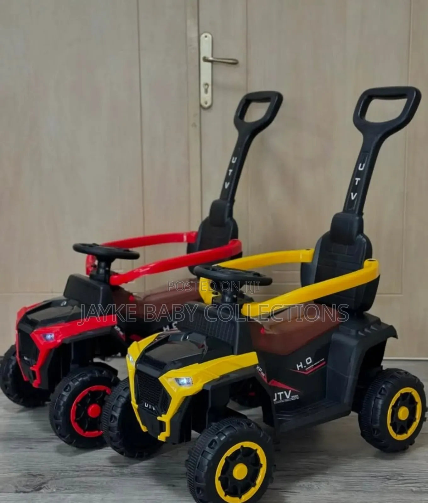  Kids Ride-on Push Cars With Parent Handle 
