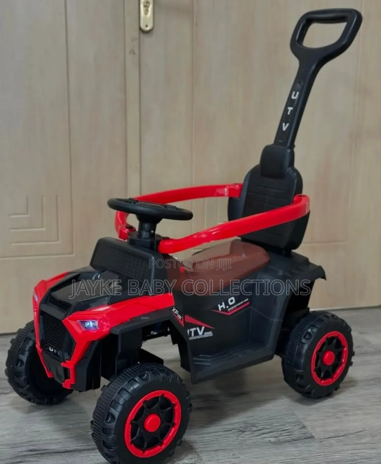  Kids Ride-on Push Cars With Parent Handle 