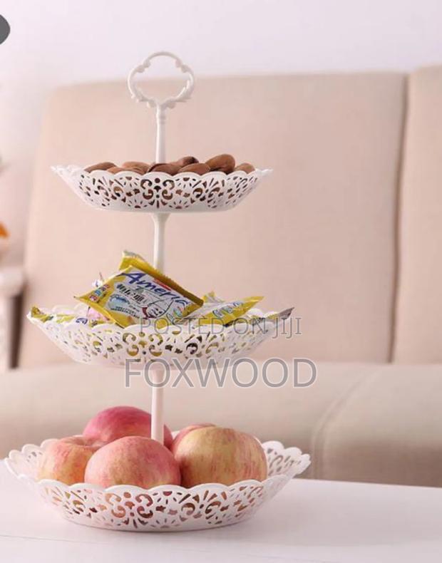 Plastic Round Cake Stand Layer. - thumbnail 3