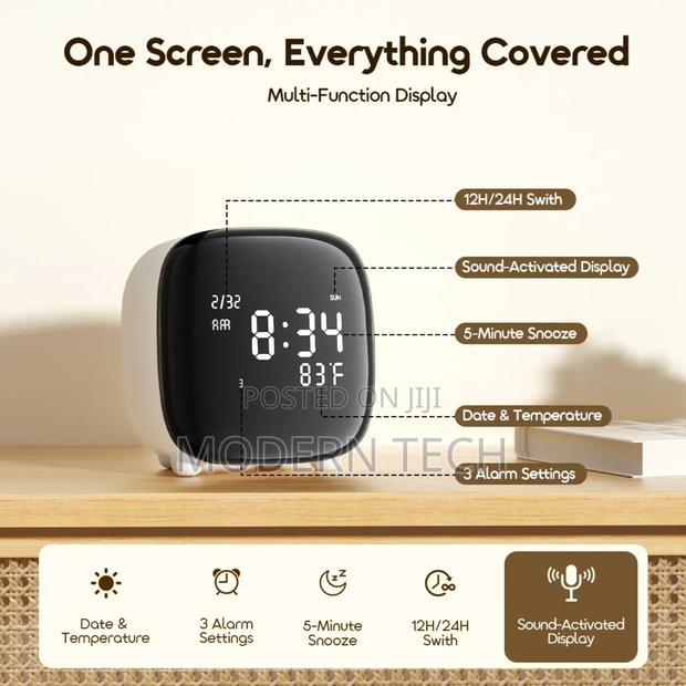 Oraimo Clockpoint Plus Alarm Clock - main view