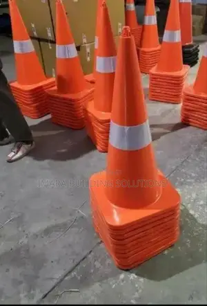 Reflective Traffic Safety Cones – High Visibility Design