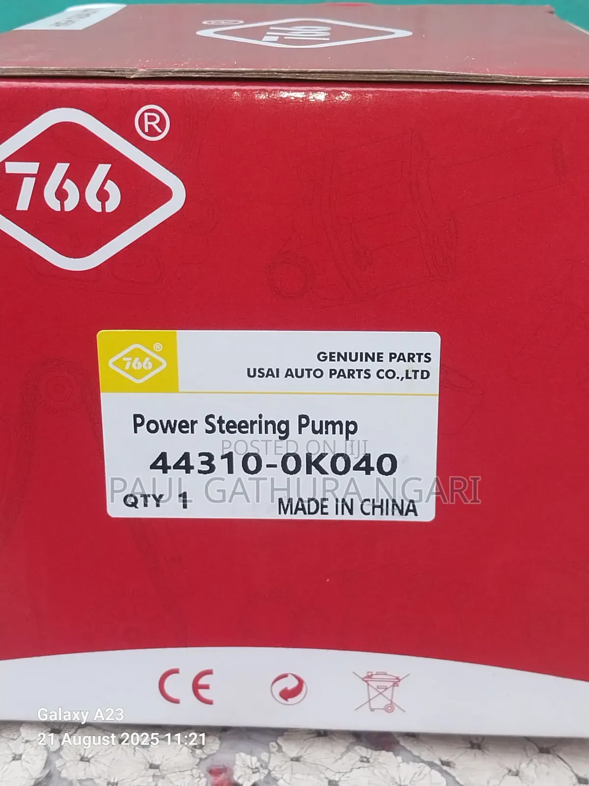 1kd /2kd Power Steering Pump