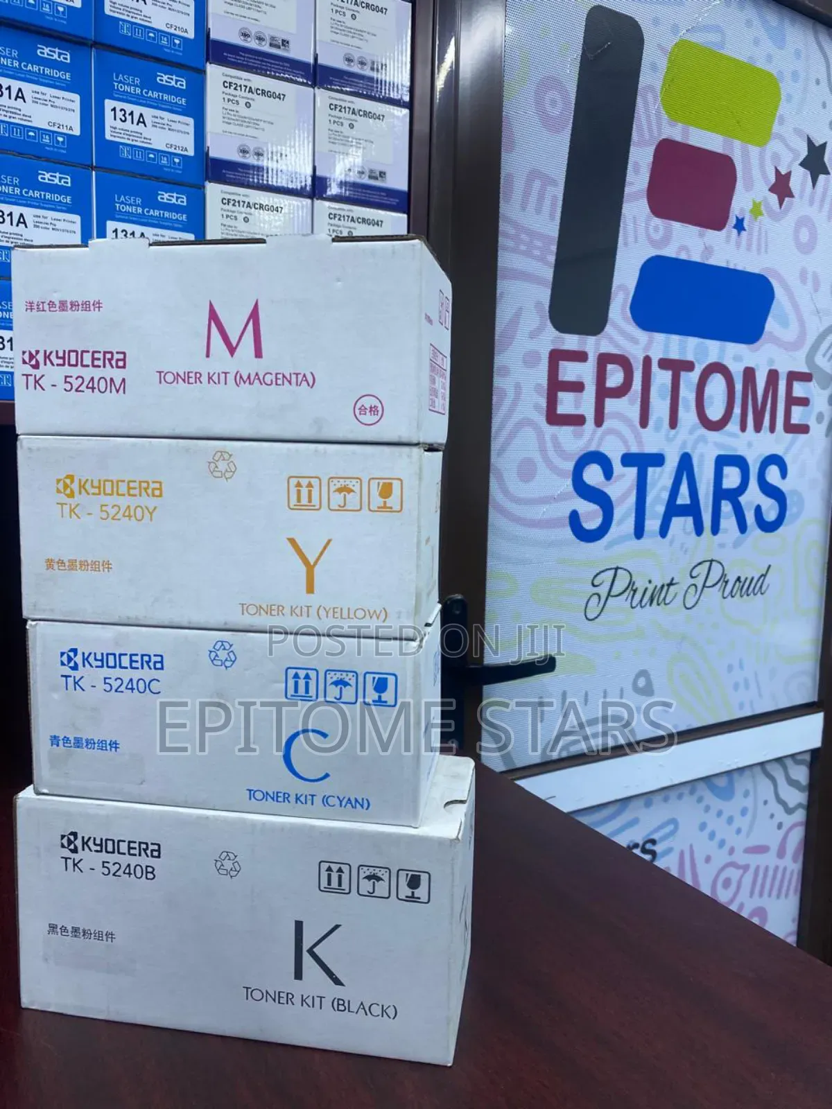Kyocera Ecosys M5526cdw Toner Tk 5240 Yield Above 4,000 Copies