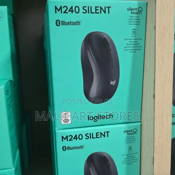 Logitech M240 Silent Wireless Mouse (Graphite)