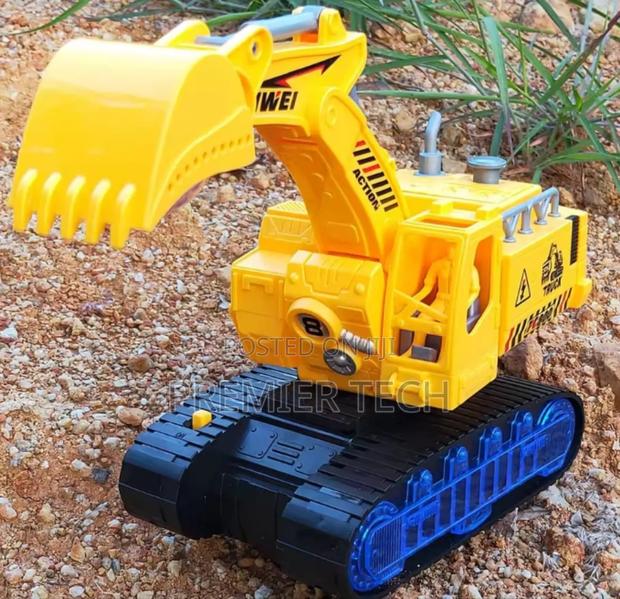 Kids Battery Operated Excavator - main view