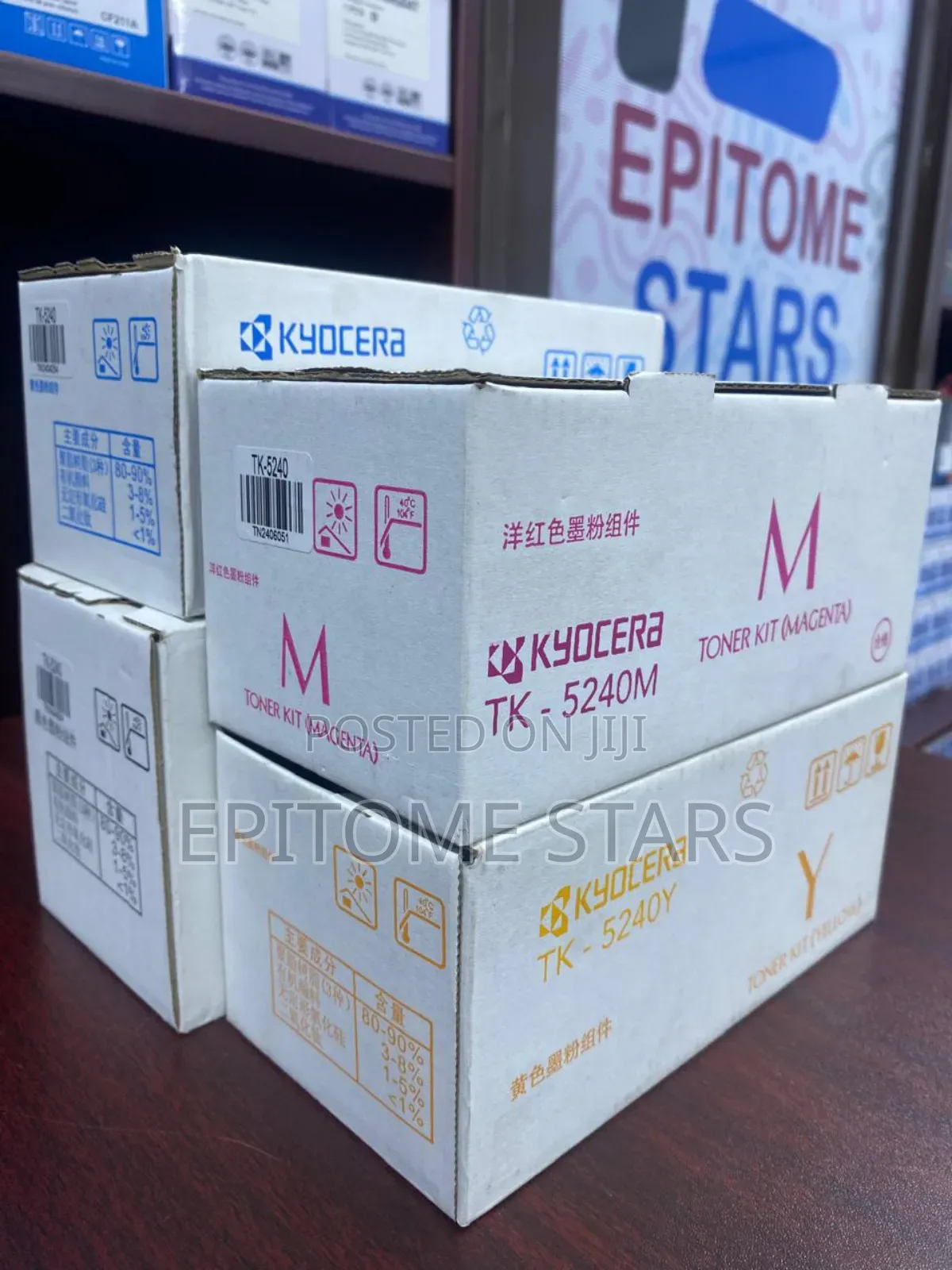 Kyocera Ecosys M5526cda Toner Tk 5240 Yield Above 4,000 Copies