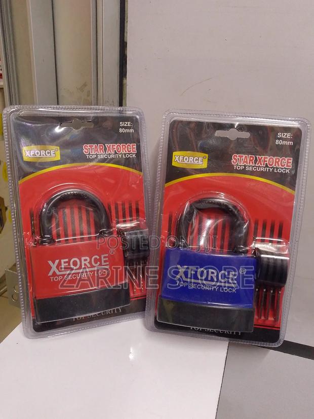 Xforce Top Security Padlock 80mm With 4keys Water Resistant - main view