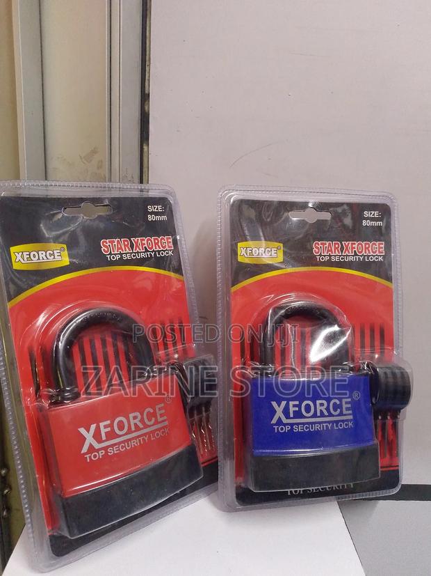 Star X Force 80mm 4 Keys Padlock Top Security - main view