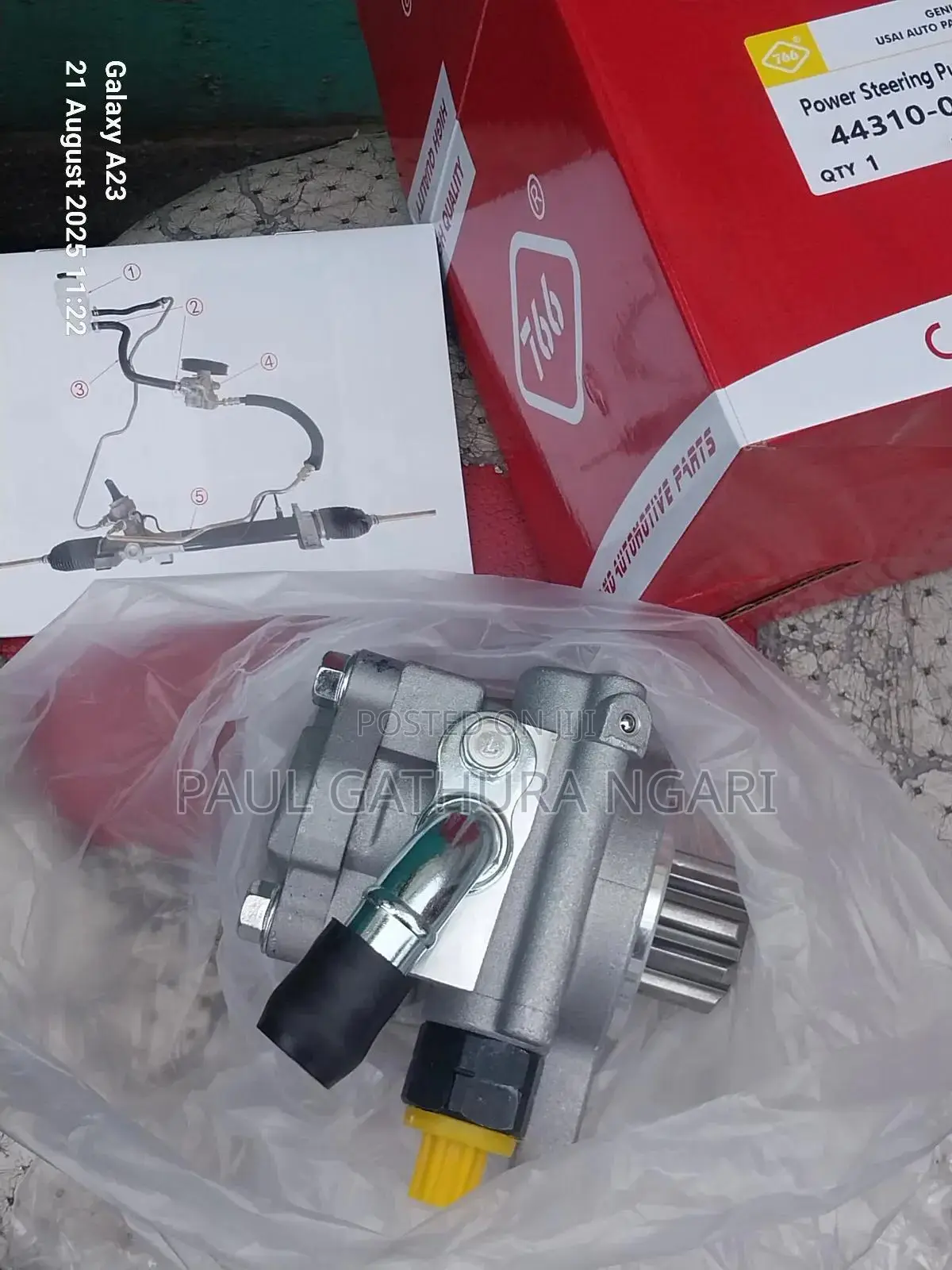 1kd /2kd Power Steering Pump