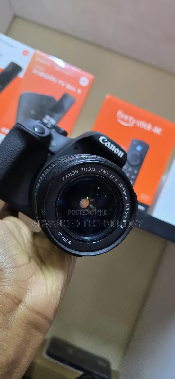 Canon 2000d With Kit Lense 18-55mm Original Battery and Charger