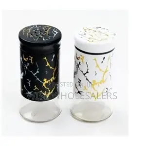 Unique And Classy Glass Marble Coated Salt Shakers√°°°
