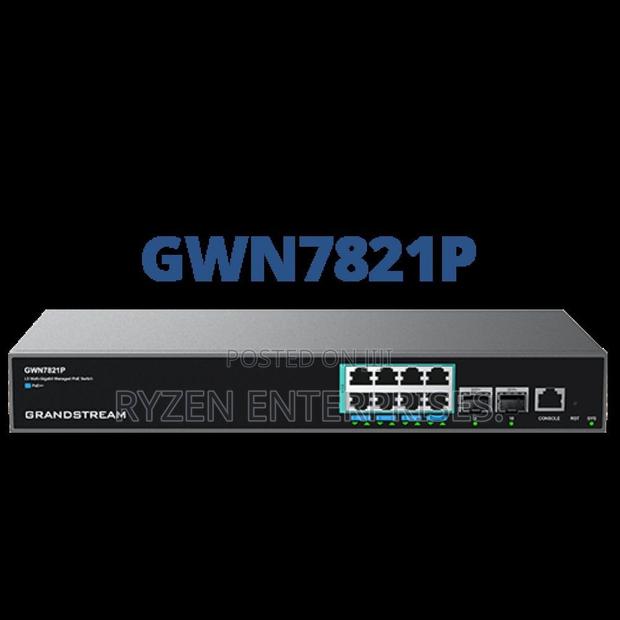 Grandstream Gwn7821p 8x 2.5 Gigabit Ports Switch