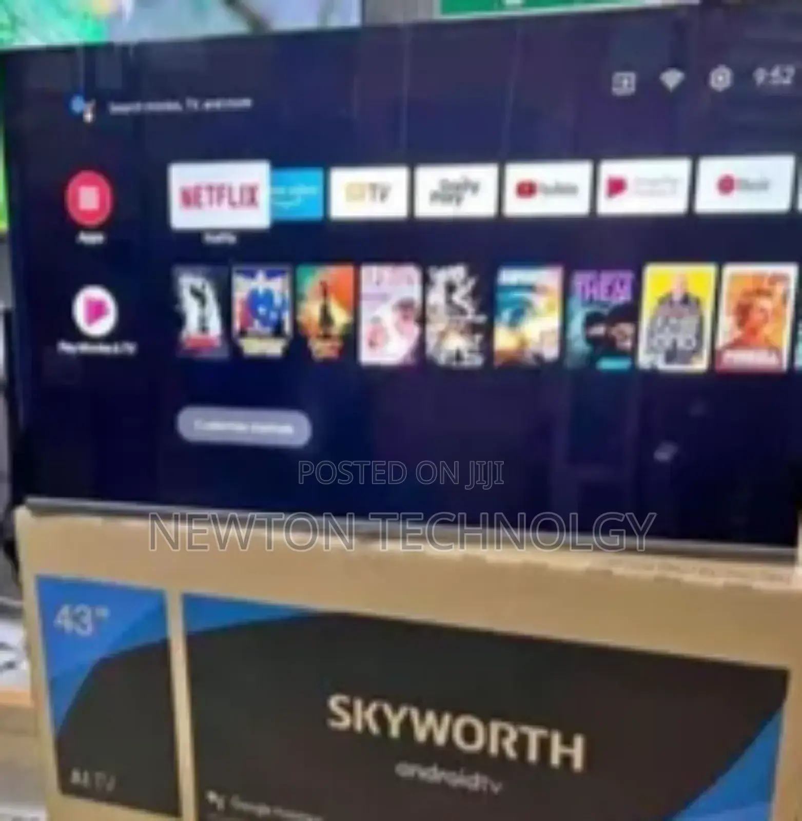 Skyworth 43 Android Tv Frameless