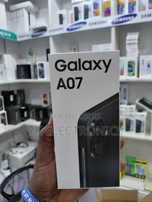 New Samsung Galaxy A07 4G 64 GB Black