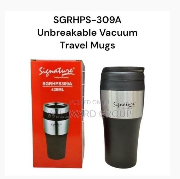 Signature Unbreakable Vacuum Travel Mugs 420ml Thermal Cup