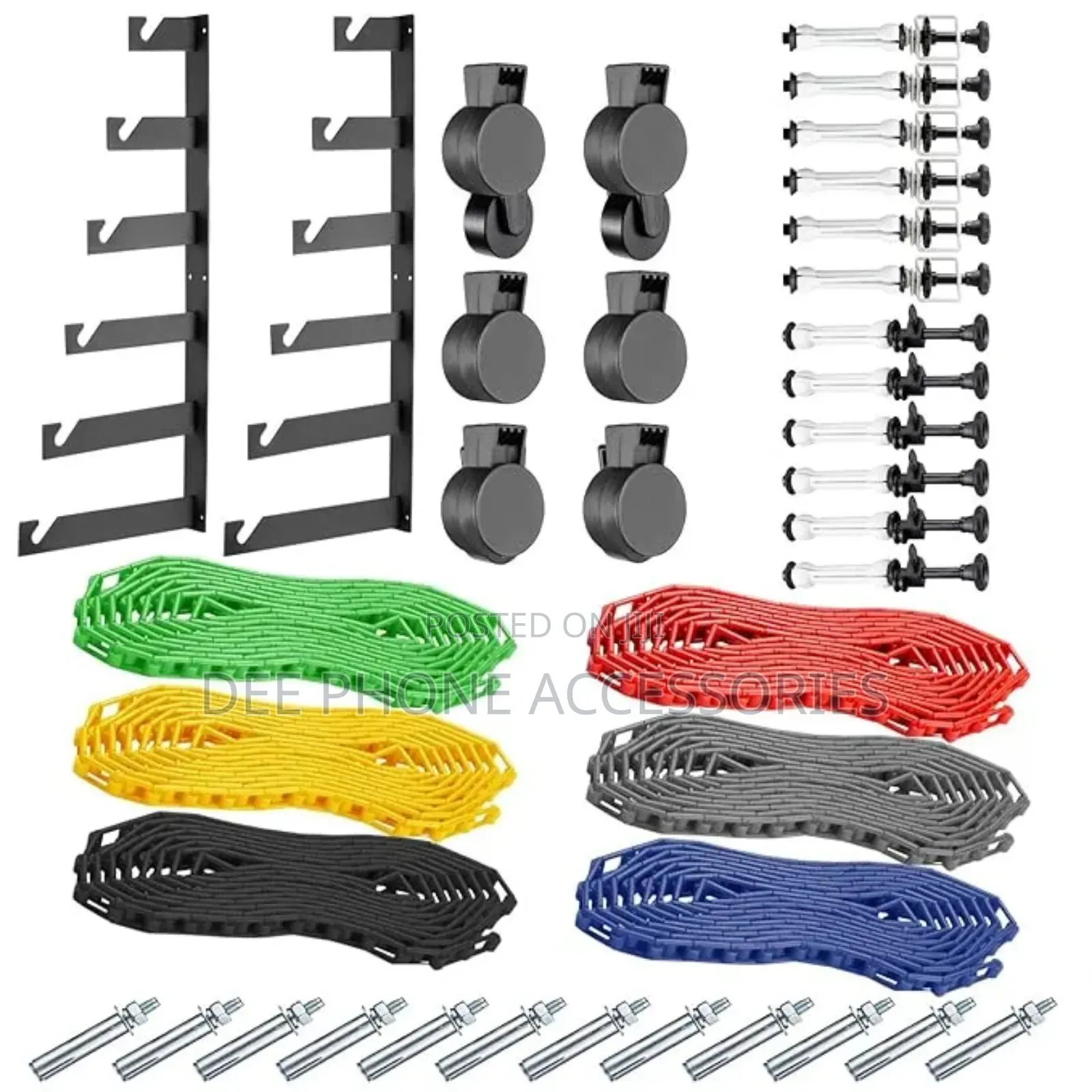 Newer 6 Roller Wall Mounting Background Support