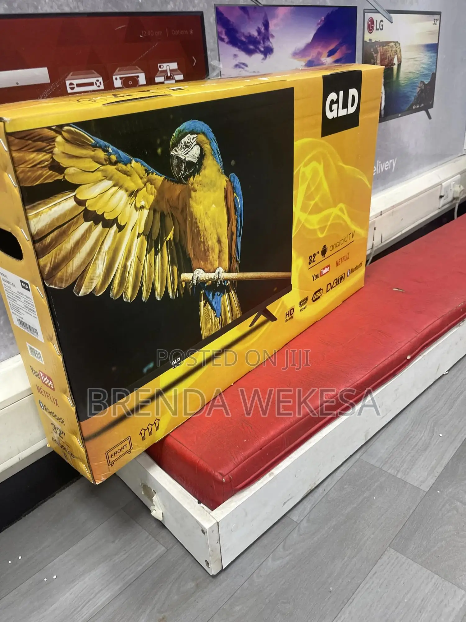 GLD 32 Inch Frameless Led Tv Inbuilt Decoder