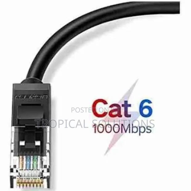 Ugreen Cat6 Utp Ethernet Cable 8m Black - thumbnail 3