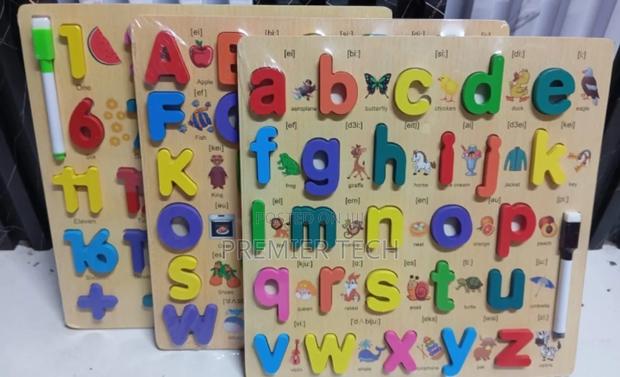 Kids Learning Wooden Puzzle - main view