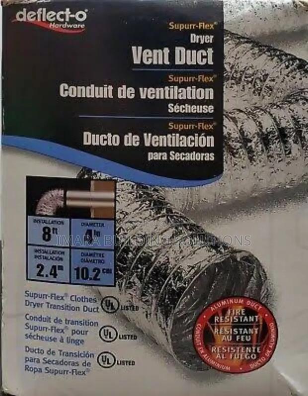 Heavy-duty Vent Duct 8 Inch X 4 Metres – Hvac & Exhaust