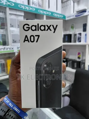 New Samsung Galaxy A07 4G 128 GB Black
